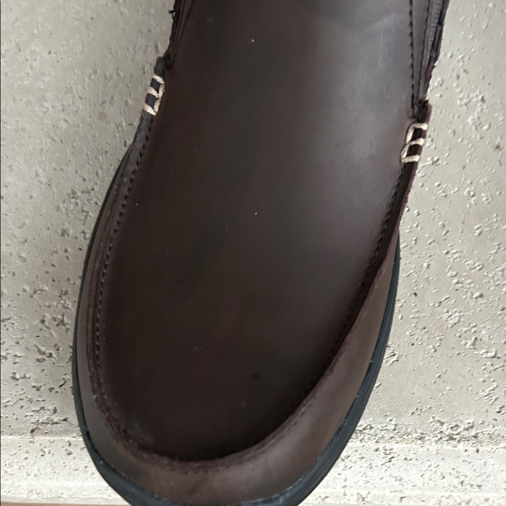 Skechers Men's Dark Brown Slip-On Loafers - Picture 4 of 4